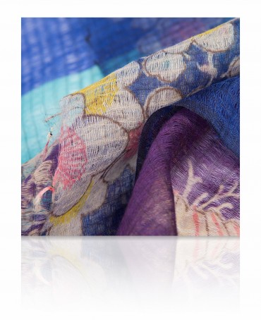 Палантин Женский SW-KAWAI/BLUE